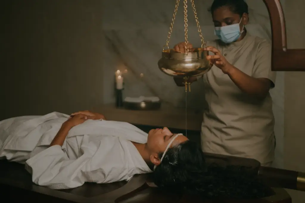 Shirodhara Treatment for Deep Relaxation and Nervous System Balance